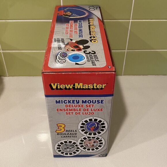 Disney 100 Years “Mickey Mouse” View-Master Deluxe Set – 3 Reels + Case - Picture 2 of 5
